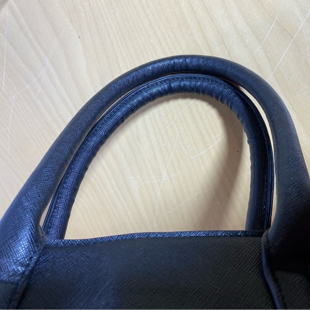 Reaction by Kenneth Cole Top Handle Black Satchel - Picture 16 of 16